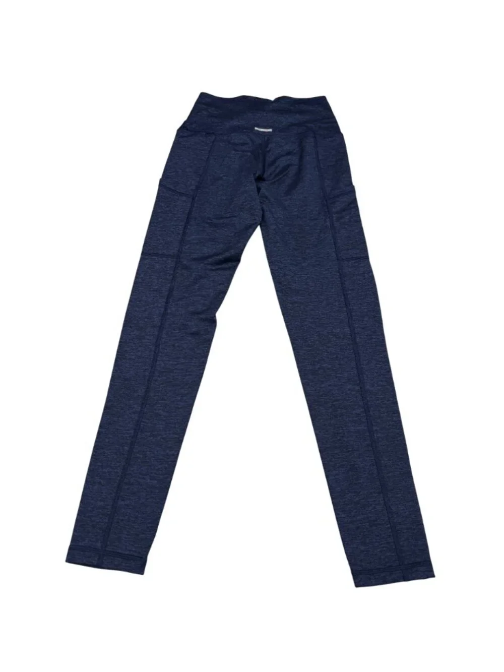 Aerie Chill Play Move Women's High Rise Legging Blue Pockets Workout, Size S - Picture 2 of 10